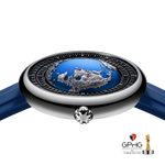 Relógio Masculino Ciga Design Series Blue Planet II Atlantic Titanium -  U034-TU01-6U