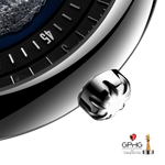 Relógio Masculino Ciga Design Series Blue Planet II Atlantic Titanium -  U034-TU01-6U