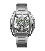 Relógio Masculino Ciga Design  Z041-TT01-1T Skeleton EDGE-Hunter Silver