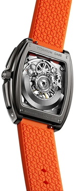 Relógio Masculino CIGA design Z Series Edge Titânio Laranja (Z031-TITI-W15OG)