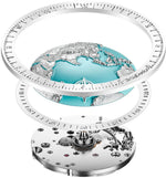 Relógio Feminino CIGA design U Series Blue Planet Ice Age Azul (U032-WU01-W5W7W)