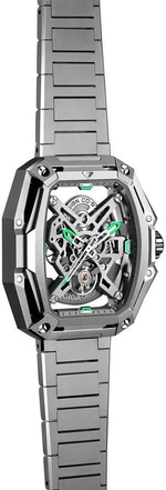 Relógio Masculino CIGA design Z Series Hunter Prata (Z035-SS01-W1S)
