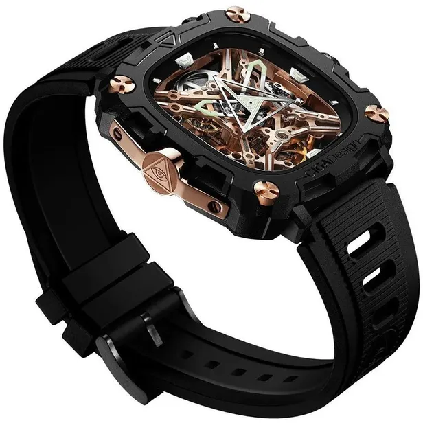 Relógio Masculino CIGA design X Series Eye of Horus Dourado (X051-BR01-W5B)
