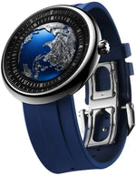 Relógio Masculino CIGA Design Blue Planet II Titânio - Masculino U033-TU02-W6U
