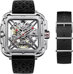 Relógio Masculino CIGA design X Series Gorilla Prata (X011-SISI-W25BK)