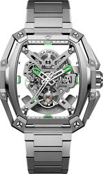 Relógio Masculino CIGA design Z Series Hunter Prata (Z035-SS01-W1S)
