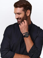 Relógio Masculino CIGA design Eastern Jade Preto (C012-BB01-W7B)