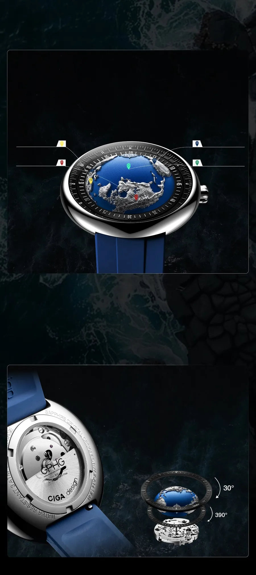 CIGA design Blue Planet II Atlantic