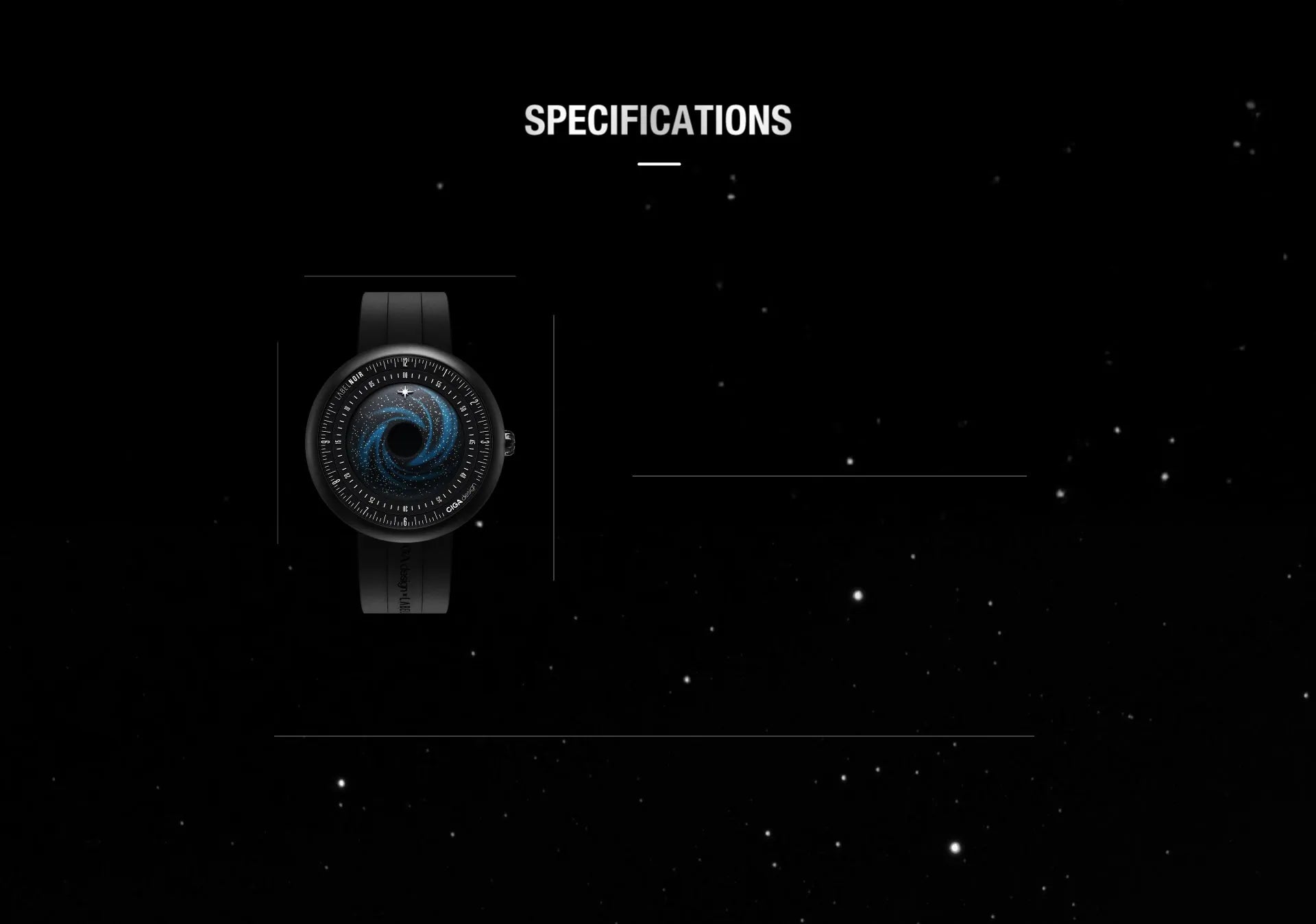 Especificações do Black Star