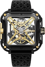 Relógio Masculino CIGA design X Series Gorilla Preto/Dourado (X021-BLGO-W25BK)