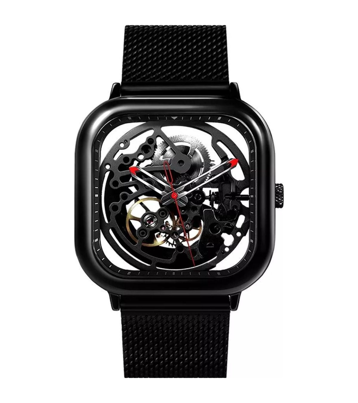 Relógio Masculino CIGA design Z Series Full Hollow Preto (Z011-BLBL-W3)