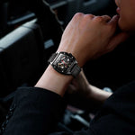 Relógio Masculino CIGA design Z Series Edge DLC Black (Z031-BB01-W5BK)
