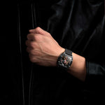 Relógio Masculino CIGA design Z Series Edge DLC Black (Z031-BB01-W5BK)