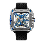 Relógio Masculino CIGA design Gorilla Silver Blue (X011-BLBU-25BK)