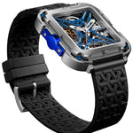 Relógio Masculino CIGA design Gorilla Silver Blue (X011-BLBU-25BK)