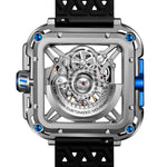 Relógio Masculino CIGA design Gorilla Silver Blue (X011-BLBU-25BK)