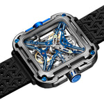 Relógio Masculino CIGA design Gorilla Silver Blue (X011-BLBU-25BK)