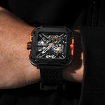 Relógio Masculino CIGA design Gorilla Orange (X011-BLOG-W5BK)