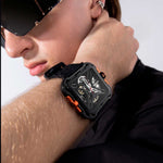 Relógio Masculino CIGA design Gorilla Orange (X011-BLOG-W5BK)