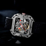 Relógio Masculino CIGA design Gorilla Silver (X011-SISI-W5BK)