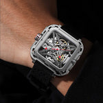 Relógio Masculino CIGA design Gorilla Silver (X011-SISI-W5BK)