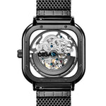 Relógio Masculino CIGA design Full Hollow Skeleton Black (Z011-BLBL-W3)