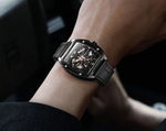 Relógio Masculino CIGA design Z Series Edge DLC Preto (Z031-BLBL-W15BK)