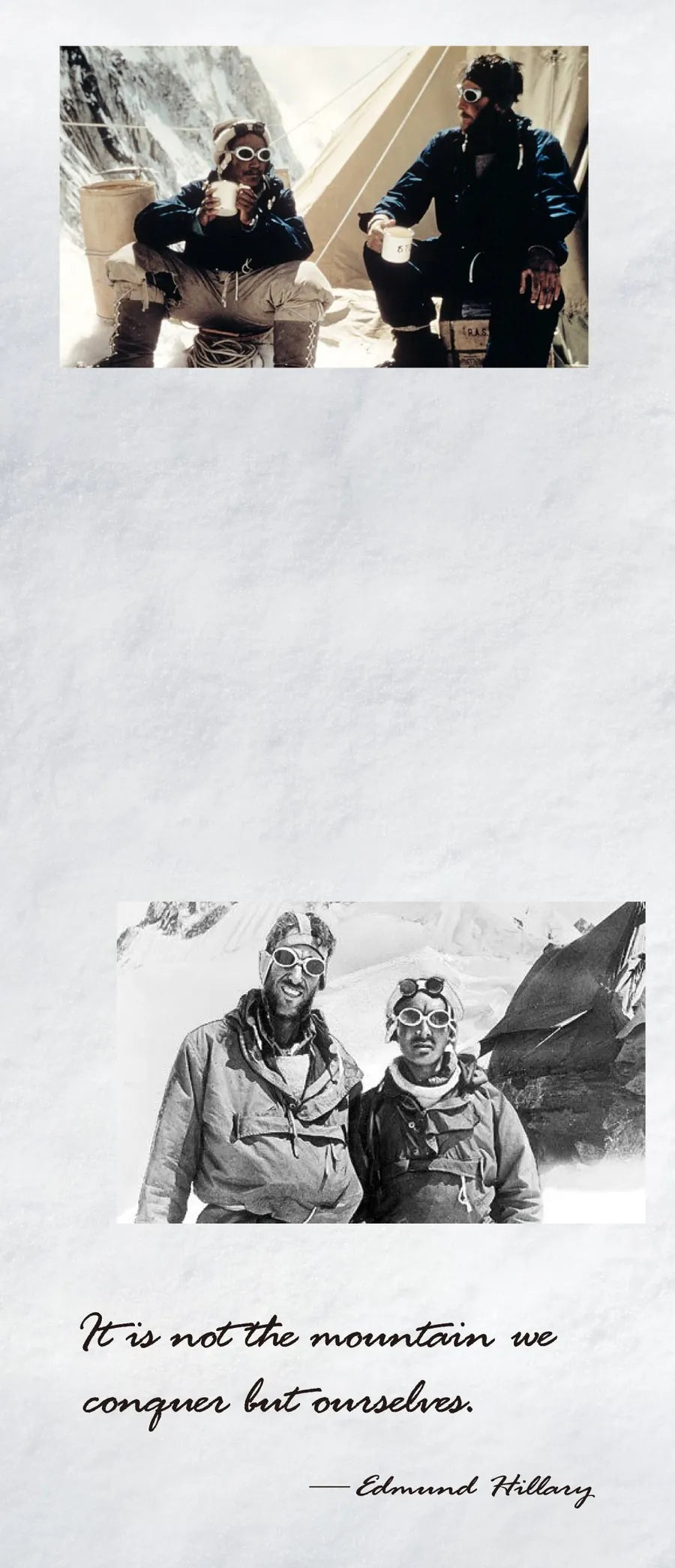 CIGA design Everest Summit