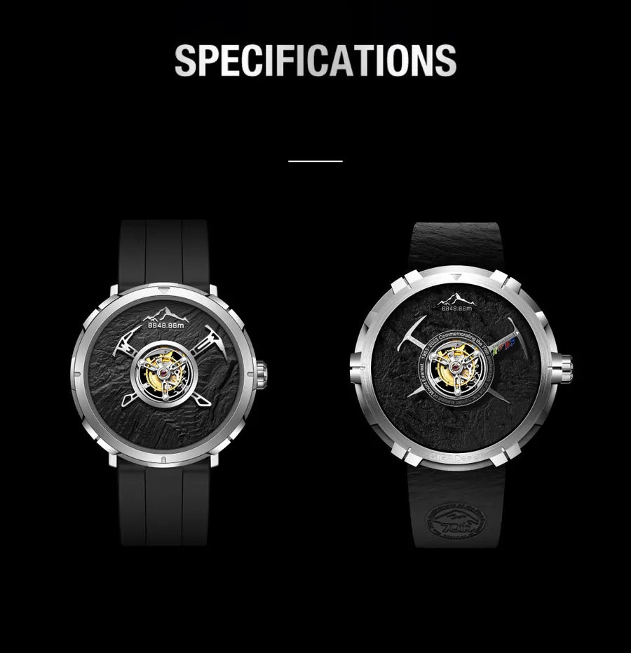 CIGA design Central Tourbillon Watch