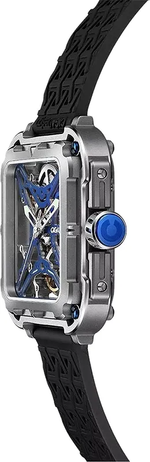 Relógio Masculino CIGA design X Series Gorilla Cyber Blue (X021-TIBU-W25BK)
