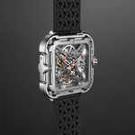 Relógio Masculino CIGA design X Series Gorilla Prata (X011-SISI-W25BK)