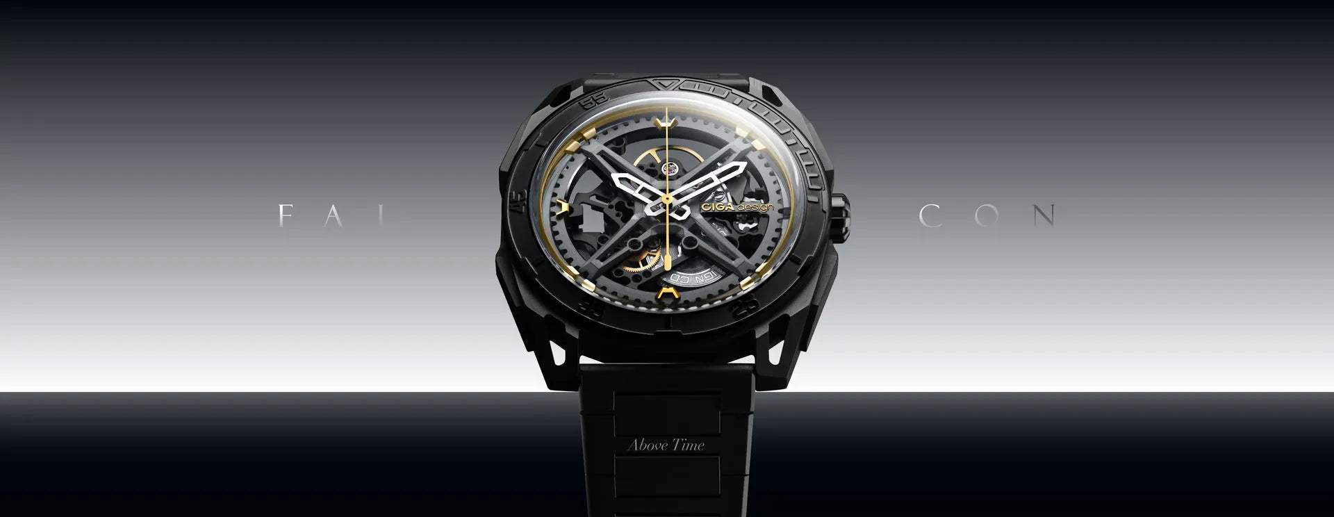 Relógio Masculino CIGA design Z Series Falcon Prata (Z039-SS01-1S)