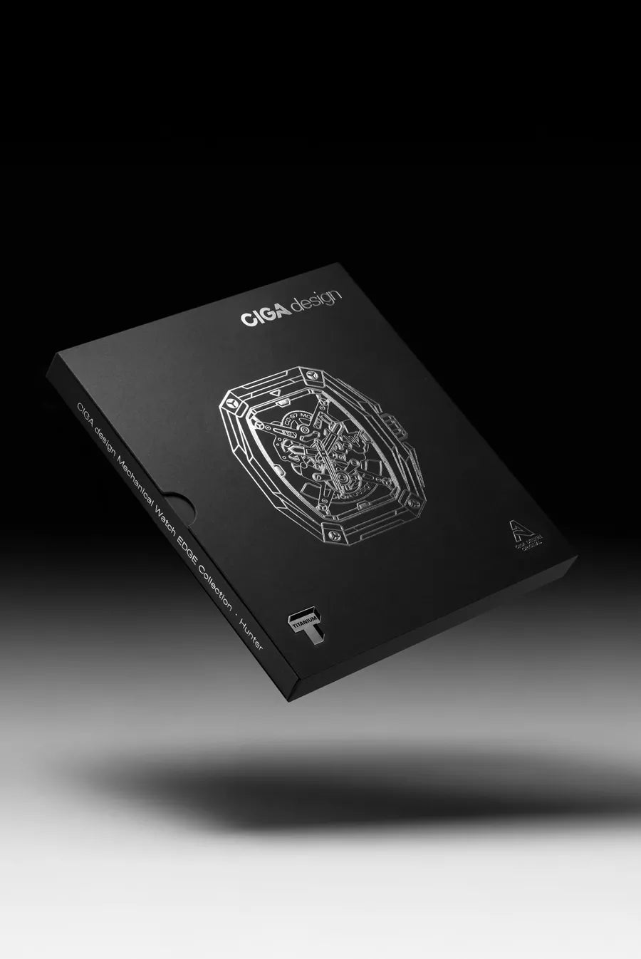 Caixa de presente do Hunter Titanium