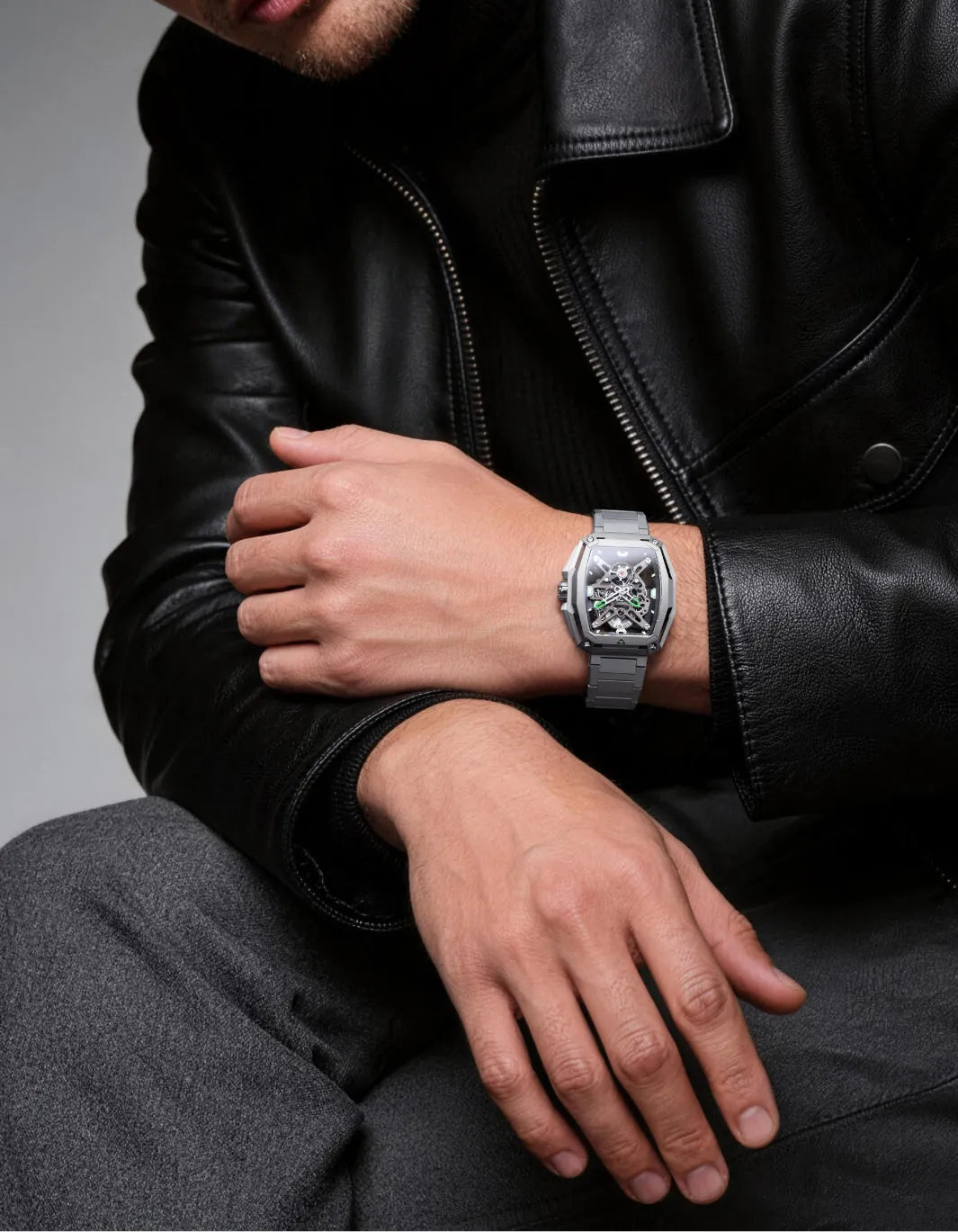 Hunter Titanium na cor Silver