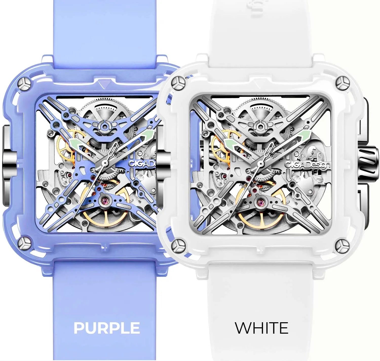 Relógio Feminino CIGA design X Series X Ki Branco (X012-WS02-W5WH)