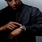 Relógio Masculino CIGA design Skeleton Vector Titanium (V011-TIGR-6B)