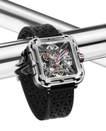Relógio Masculino CIGA design Gorilla Silver (X011-SISI-W5BK)