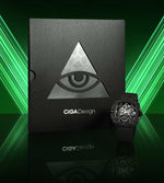 Relógio Masculino CIGA design Eye of Horus Black (X051-BB01-W5B)