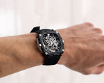 Relógio Masculino CIGA design Eye of Horus Prata (X051-BS01-W5B)