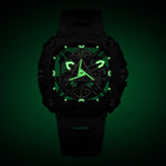 Relógio Masculino CIGA design Eye of Horus Prata (X051-BS01-W5B)
