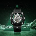 Relógio Masculino CIGA design Eye of Horus Prata (X051-BS01-W5B)
