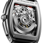 Relógio Masculino CIGA design Z Series Edge Silver Red (Z031-SS01-W5RE)