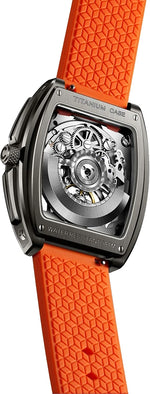 Relógio Masculino CIGA design Z Series Edge Titanium Orange (Z031-TT01-W5OG)