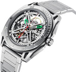 Relógio Masculino CIGA design Skeleton EDGE-Falcon Silver (Z039-SS01-1S)