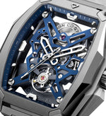 Relógio Masculino CIGA design Skeleton EDGE-Hunter Azul (Z041-TIBU-1T)