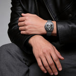 Relógio Masculino CIGA design Skeleton EDGE-Hunter Carbono (Z041-TIGR-1G)