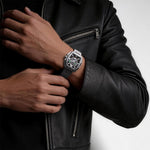 Relógio Masculino CIGA design Skeleton EDGE-Hunter Silver (Z041-TT01-1T)