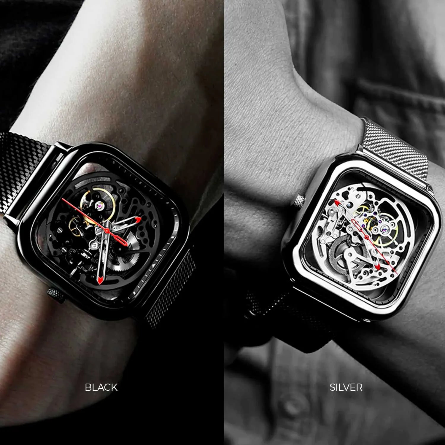 CIGA design Skeleton — versões Black e Silver